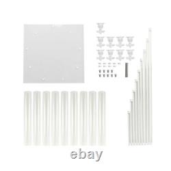 4 CLEAR ft tall 9 Arm Acrylic Candelabra Taper Candle Holder Wedding Party Home