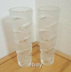 4 Jg Durand Crescendo France Candle Holders 2 Cylinder 2 Round And Reversible
