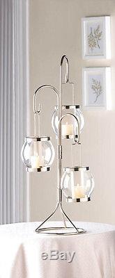 4 Tall Hanging Bulb Candle Holder Lantern Light WHOLESALE WEDDING Centerpiece