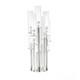 47 Clear 10 Arm Crystal Glass Candelabra Votive Candle Holder Party Decorations