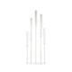 47 Clear 7 Arm Crystal Glass Candelabra Taper Candle Holder Party Decorations