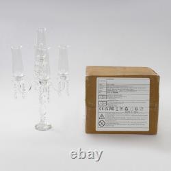 5-Arm Clear Glass Candle Holder Tabletop Candle Holder for Wedding Party 4572cm