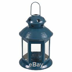 5 Home Garden Portable Lantern Tealight Candle Lamp Holder Indoor Outdoor Set