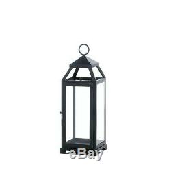5 black 15 slender malta Candle holder Lantern light wedding table centerpiece