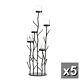 5 Black 26 Tall Tree Candelabra Candle Holder Floral Wedding Table Centerpiece