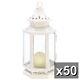 50 Bulk Lot Variety Mixed White Lantern Candle Holder Wedding Centerpiece