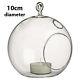 50 Glass Sphere Orb Hanging Tealight Candle Holder Wedding Table Event Terrarium