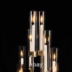 50 Gold tall Candelabra Candle Holder Centerpiece Glass Wedding Home