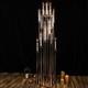 58 Gold Tall Candelabra Candle Holder Centerpiece Glass Wedding Home