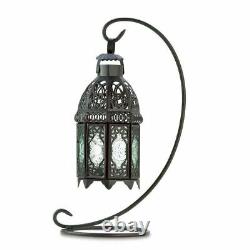 6 Black Moroccan 13 Candle Holder Lantern Wedding Table Centerpiece With Stand