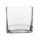 6 Clear Glass Cube Vase Square Candle Holder Wedding Floral Decor 12 Pcs