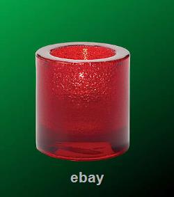 (6-Pack) Tea Candle Holder Ruby Red Jewel, Hollowick 5140RJ Tealight for HD-8