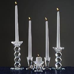 7 tall Clear Glass Crystal Candle Holders Candlestick Wedding Party Decorations