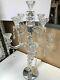 8 Arm Clear Crystal Candelabra Weddings Candle Holder 60cm Votive Lamp Glass
