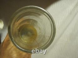 8 Vtg 1930s Christian Devotional DuraGlas Candle Holders Cross + 3 Red Votive