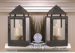 8 black 15 tall malta Candle holder Lantern floral wedding table decorations