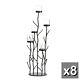 8 Black 26 Tall Tree Candelabra Candle Holder Floral Wedding Table Centerpiece