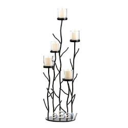 8 black 26 tall tree Candelabra Candle holder floral wedding table centerpiece