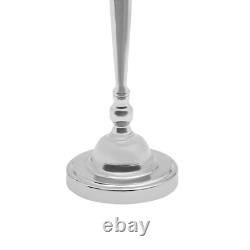 89cm Table Candelabra Votive Candle Stick Holder 5 Arm Glass Crystal Centerpiece