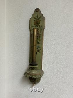 A painted Venetian Candle Sconce
