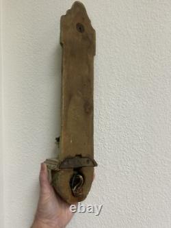 A painted Venetian Candle Sconce