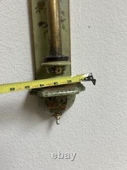 A painted Venetian Candle Sconce