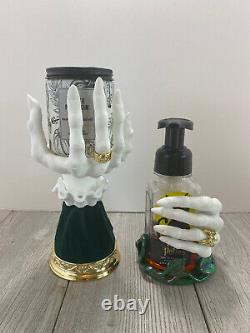 AUTHENTIC Bath & Body Works 2022 Witch Hand Candle Holder and Ivy Soap Holder