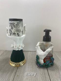 AUTHENTIC Bath & Body Works 2022 Witch Hand Candle Holder and Ivy Soap Holder