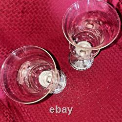 Alvin Sterling Candle Holders With Etched Glass Globes Set Of 2