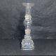 Antique 1835-45 Blown & Pressed Glass Candlestick Jedlicka Auction