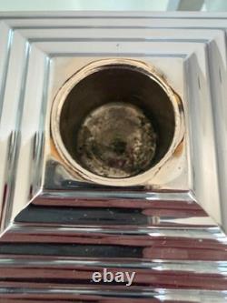 Art Deco 1930's Candlesticks for Bel Geddes Revere Manhattan Cocktail Set Priess