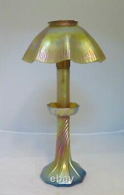 Authentic & Original Tiffany Studios Candlestick Lamp