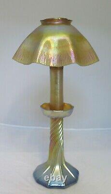 Authentic & Original Tiffany Studios Candlestick Lamp