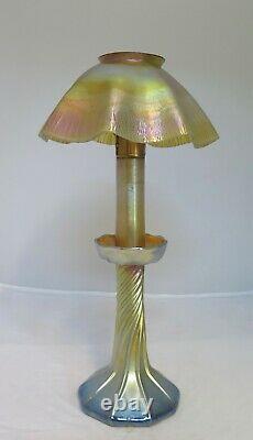 Authentic & Original Tiffany Studios Candlestick Lamp