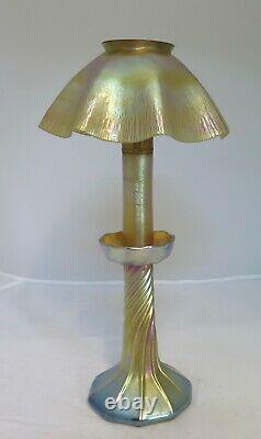 Authentic & Original Tiffany Studios Candlestick Lamp