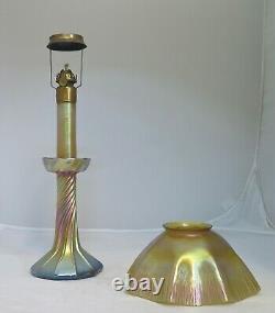 Authentic & Original Tiffany Studios Candlestick Lamp