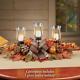 Autumn Tabletop Decoration Fall Centrepiece Led Votive Candle Holders Display