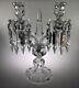 Baccarat Bambous Swirl 2 Light Candelabra -12 1/2 By 9 1/4 -stunning-excellent