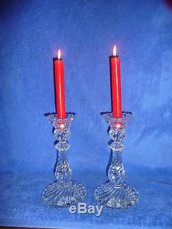 BACCARAT GLASS CANDLE HOLDER