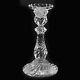 Bambous Baccarat Crystal Candle Stick 9 Tall Made France New Never Used #920141