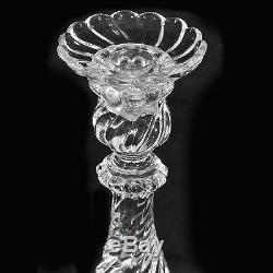 BAMBOUS Baccarat Crystal Candle Stick 9 tall made France NEW NEVER USED #920141