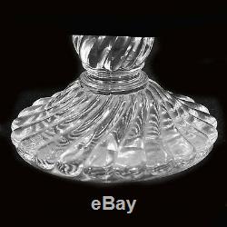 BAMBOUS Baccarat Crystal Candle Stick 9 tall made France NEW NEVER USED #920141