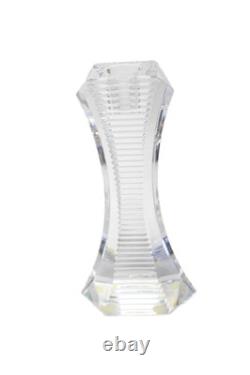 Baccarat Crystal Candlestick Holder Stamped Clear 7