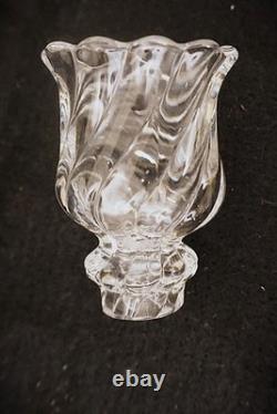 Baccarat Crystal Chandelier Branch Piece Bobeches & Candle Holders