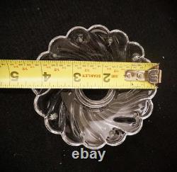 Baccarat Crystal Chandelier Branch Piece Bobeches & Candle Holders