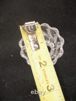 Baccarat Crystal Chandelier Branch Piece Bobeches & Candle Holders