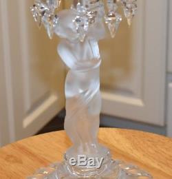 Baccarat Crystal ENFANT CANDELABRA Ten Prism Candle Holder Retail $2500.00