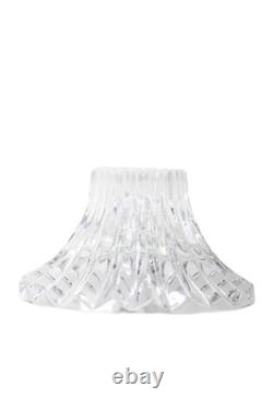 Baccarat Crystal Glass Massena No Trim Single Candlestick Holder Set of 4 Clear