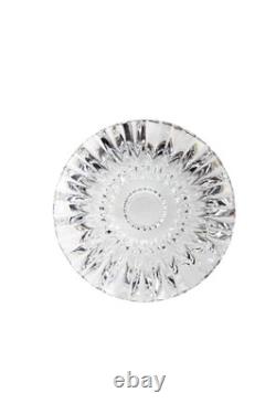 Baccarat Crystal Glass Massena No Trim Single Candlestick Holder Set of 4 Clear