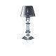 Baccarat Crystal Harcourt Our Fire Candlestick Silver Philippe Starck